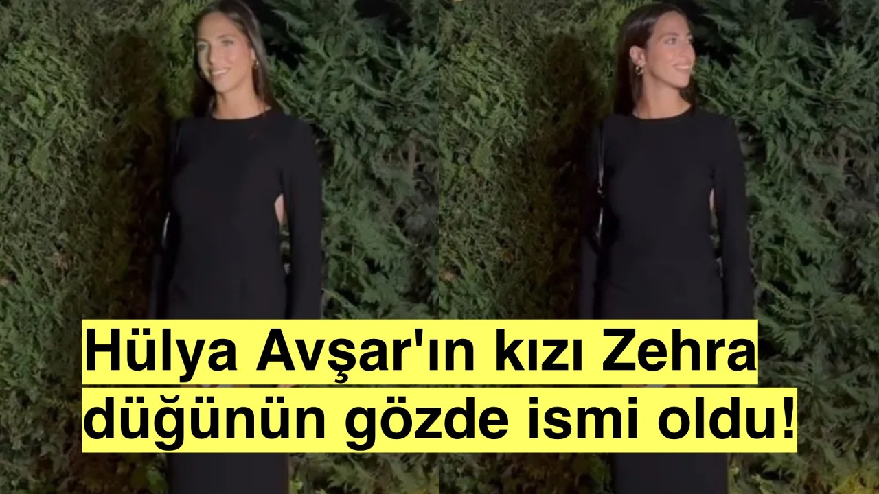 Hülya Avşar'ın kızı Zehra Çilingiroğlu Acun Ilıcalı'nın düğününde göz kamaştırdı!