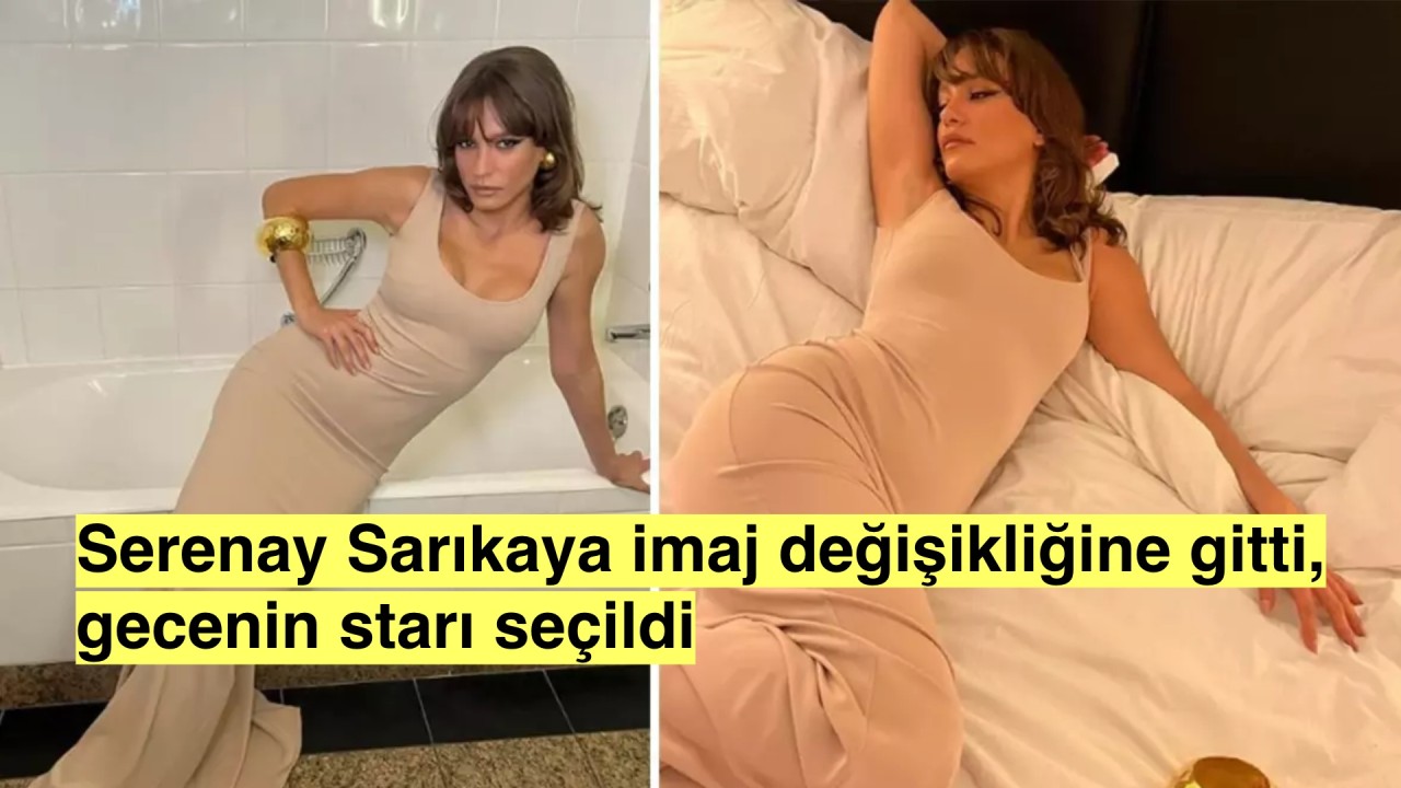 Serenay Sarıkaya, Altın Koza Film Festivali'nin yıldızı oldu