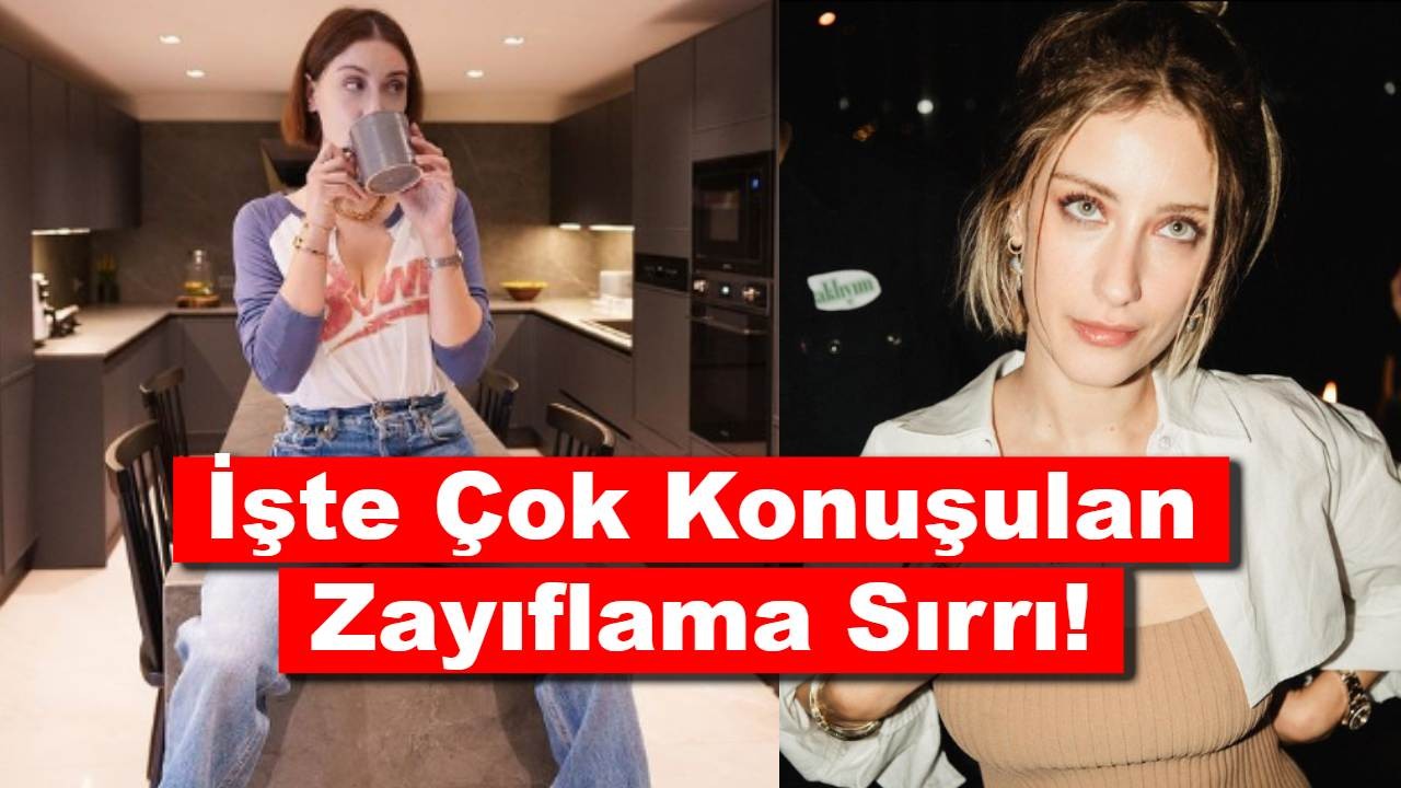 İşte Çok Konuşulan Sırrı: Hazal Kaya Doğum Sonrası Sıfır Bedene Nasıl Kavuştu?