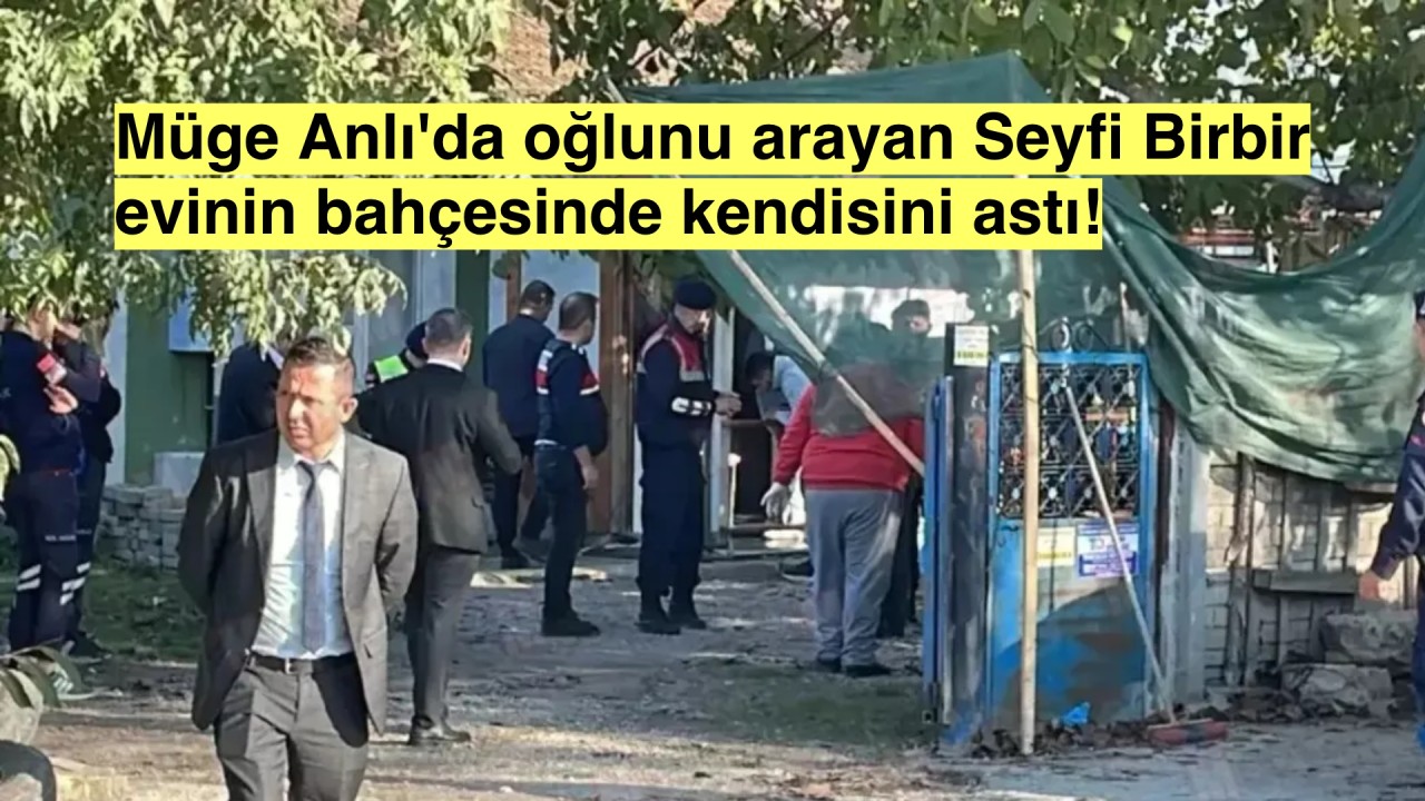 Müge Anlı'ya çıkıp oğlunu aramıştı, evinin bahçesinde kendini asarak intihar etti!