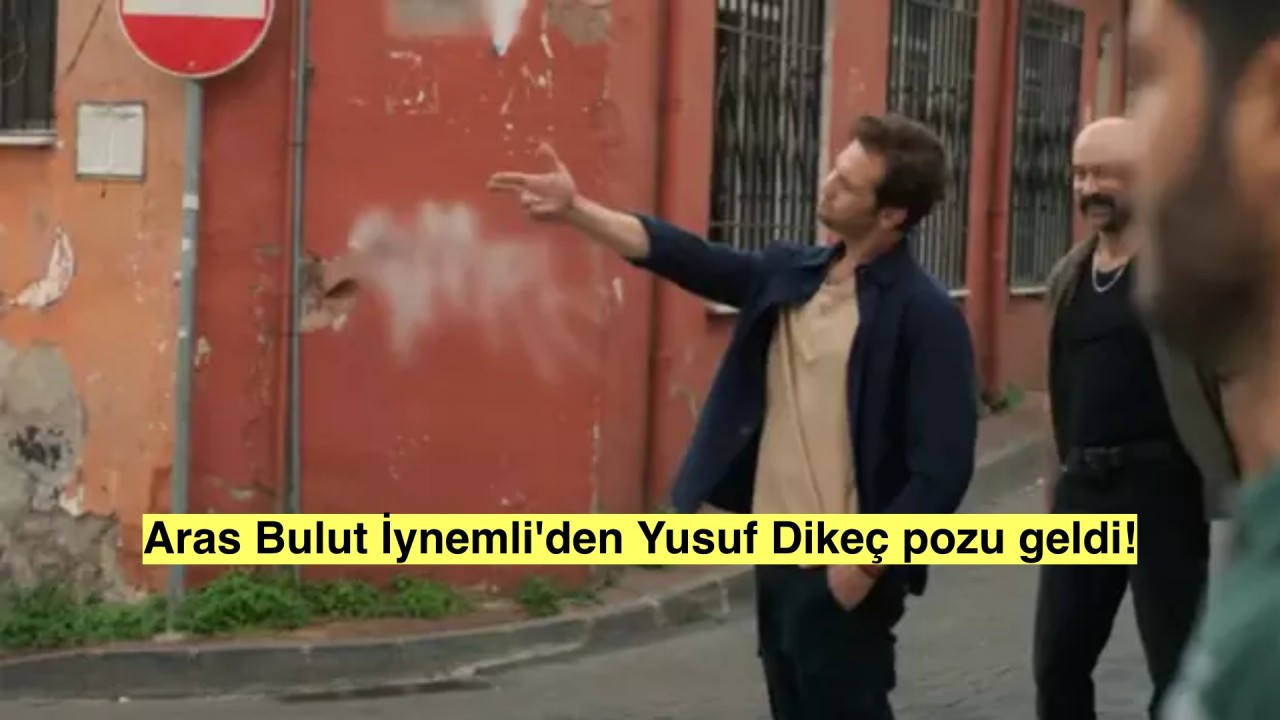 Deha dizisinin başrolü Aras Bulut İynemli'den Yusuf Dikeç pozu geldi