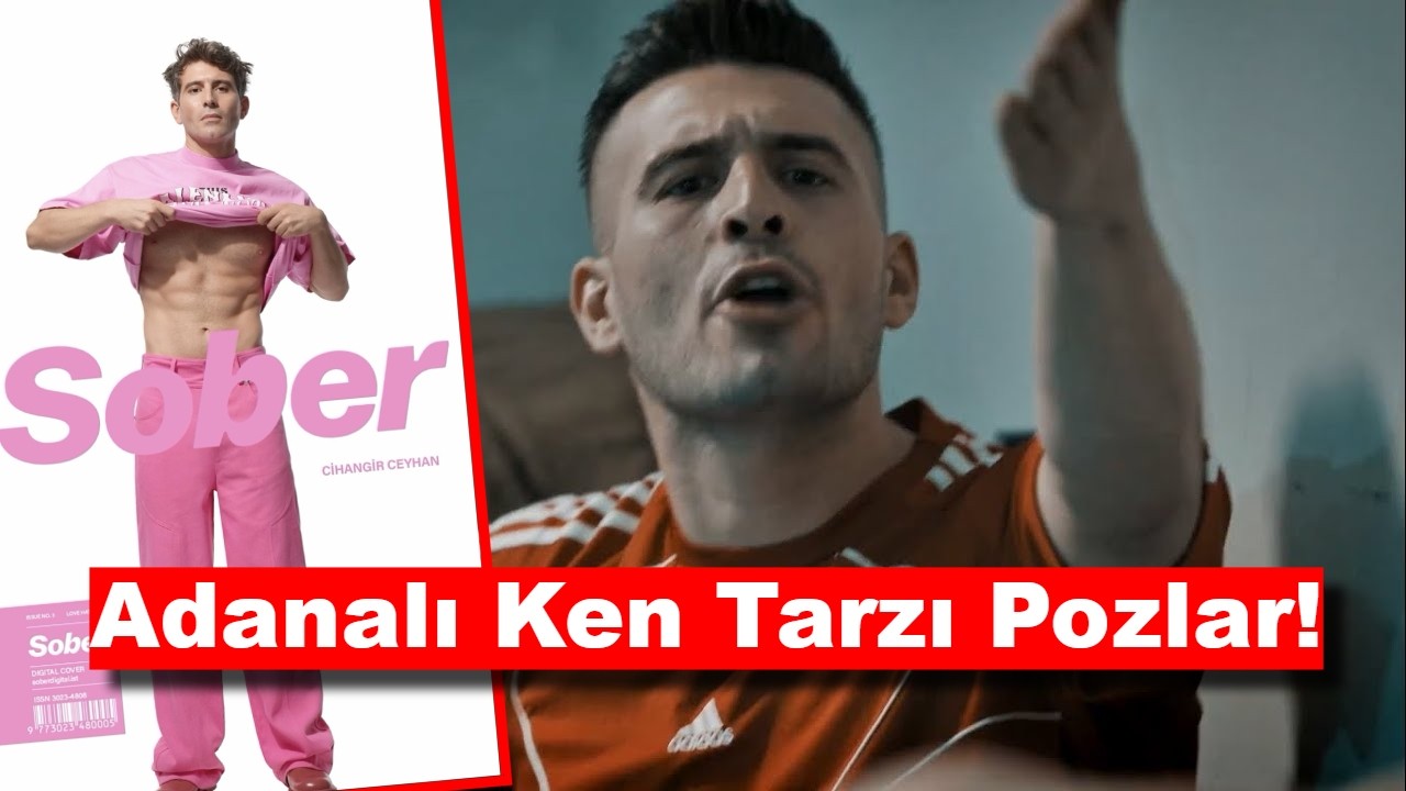 Cihangir Ceyhan’dan Adanalı Ken Tarzı Pozlar!