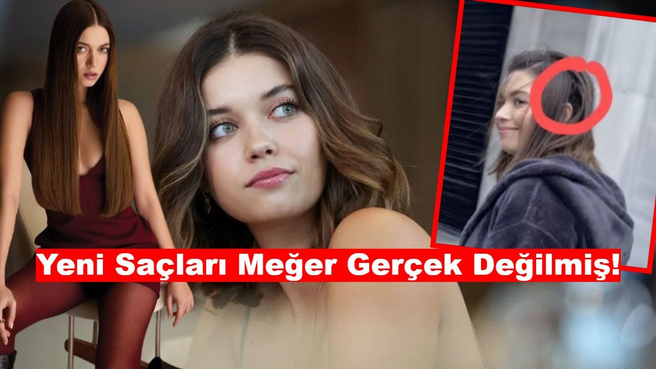 Herkes Gerçek Sandı: Afra Saraçoğlu'nun Saçları Meğer Perukmuş!