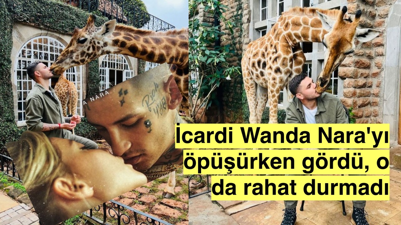 Wanda Nara sevgilisiyle öpüşünce İcardi rahat duramadı o da öpüştüğü fotoğrafı yayınladı