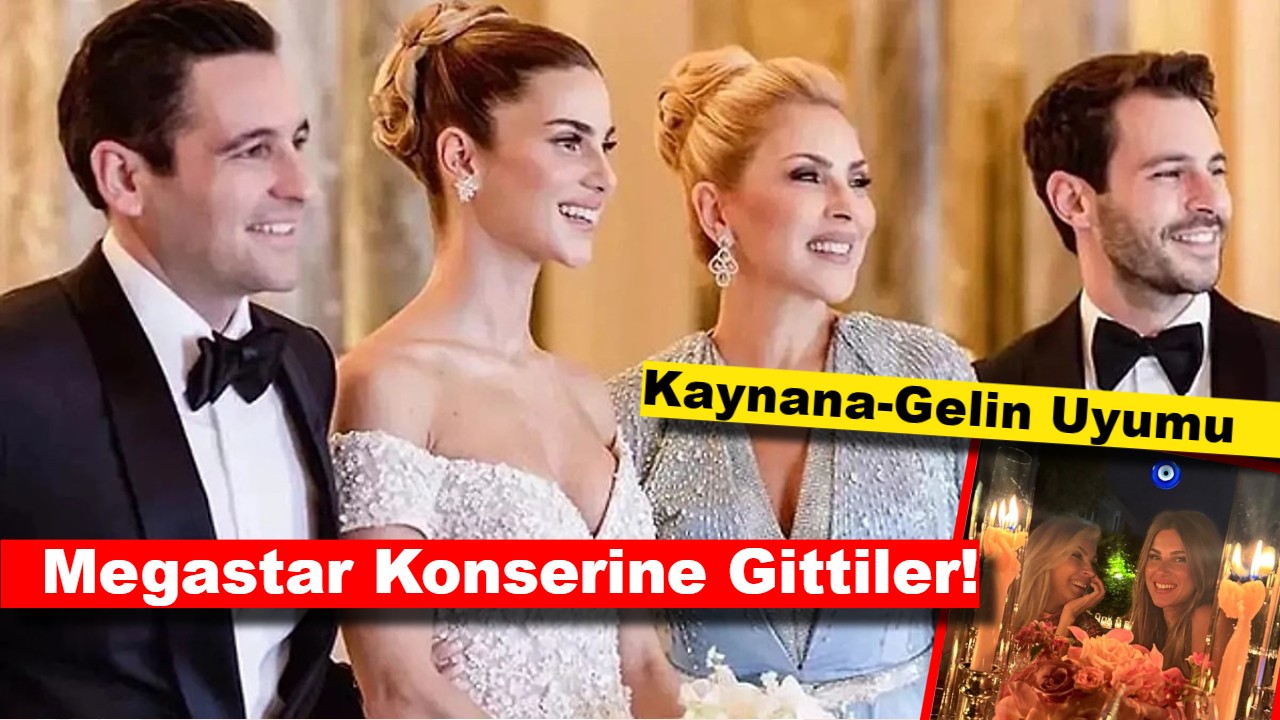 Kaynana-Gelin Uyumu: Megastar Konserine Gittiler!