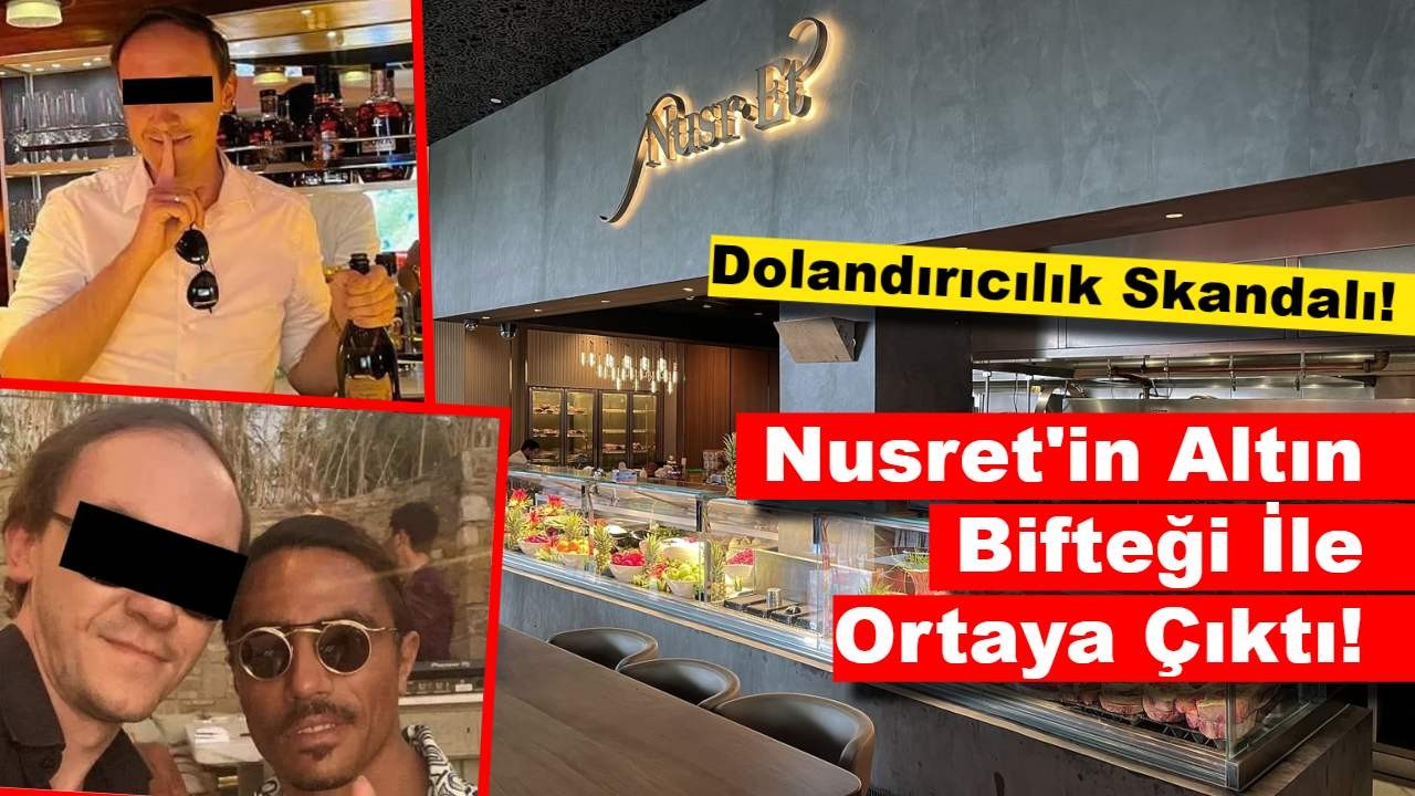 Nusret’teki Altın Kaplama Biftek, Skandalı Gün Yüzüne Çıkardı!