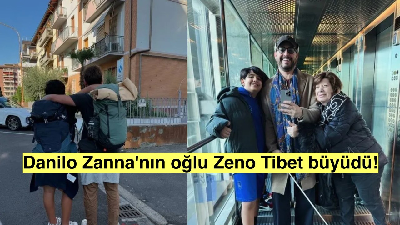 Danilo Zanna'nın oğlu büyüdü Zeno Tibet kocaman'ın son hali şaşırttı