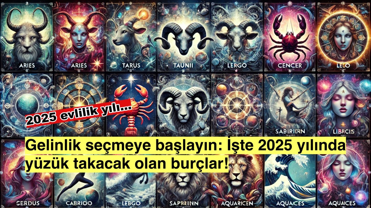 2025’te Evlilik Yıldızı Parlayacak Burçlar: Gelinlik Alışverişine Hazır Olun!