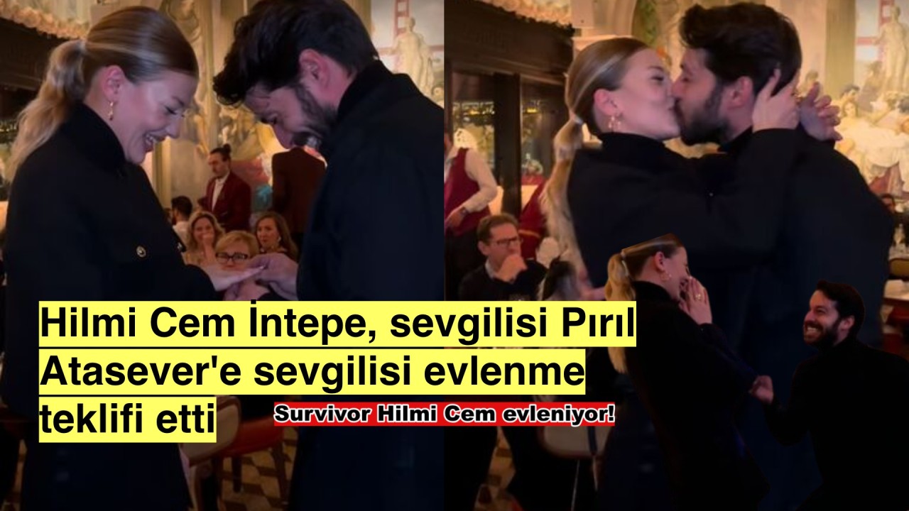 Hilmi Cem İntepe ve Pırıl Atasever: Sürpriz Evlilik Teklifi!