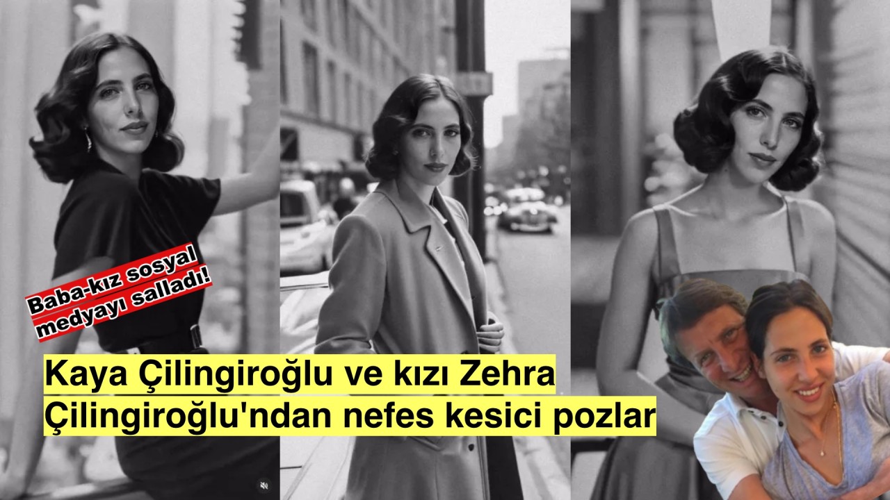 Zehra Çilingiroğlu Sosyal Medyayı Salladı! Baba-Kız Pozuna Yorum Yağmuru!