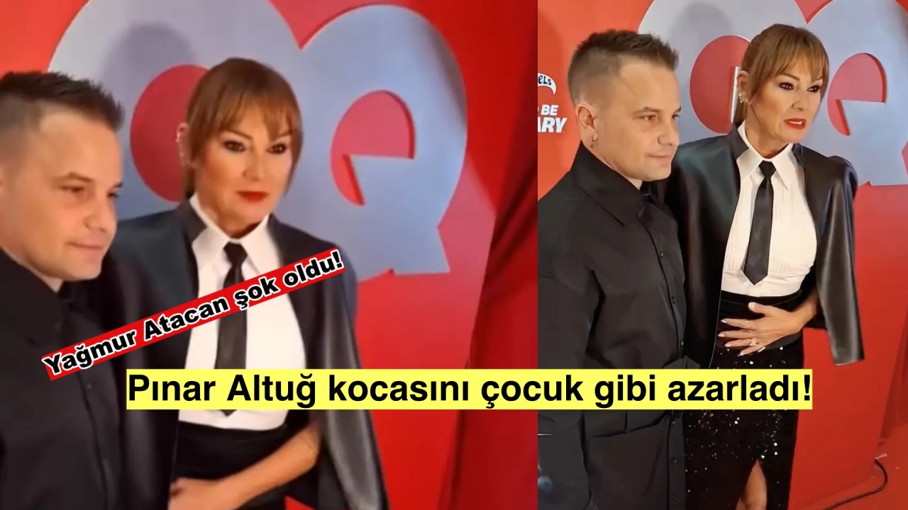 Pınar Altuğ Kameralar Önünde Eşini Azarladı! Yağmur Atacan Şokta Kaldı!