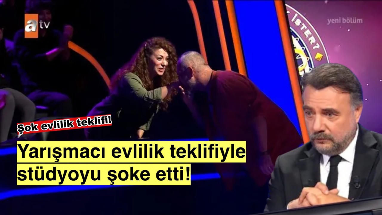 Kim Milyoner Olmak İster'de Şaşırtan Aşk Hamlesi: Evlilik Teklifi Oktay Kaynarca'yı Bile Şoke Etti!