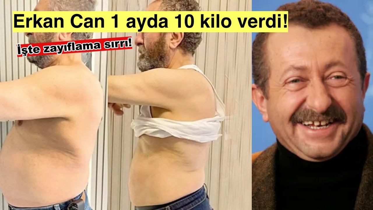 Erkan Can'ın 'yağ aldırma' iddiası! 1 ayda 10 kilo verdiren sırrı ilk kez açıkladı