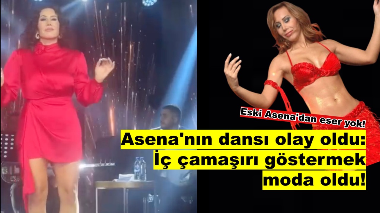 Asena’dan olay yaratan performans! Oryantal şov ve cesur iddialar!