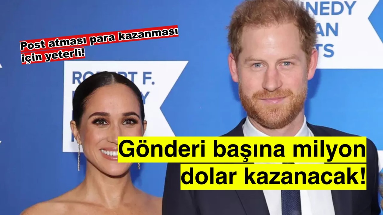 Meghan Markle Instagram'a döndü: Gönderi başına servet kazanacak!