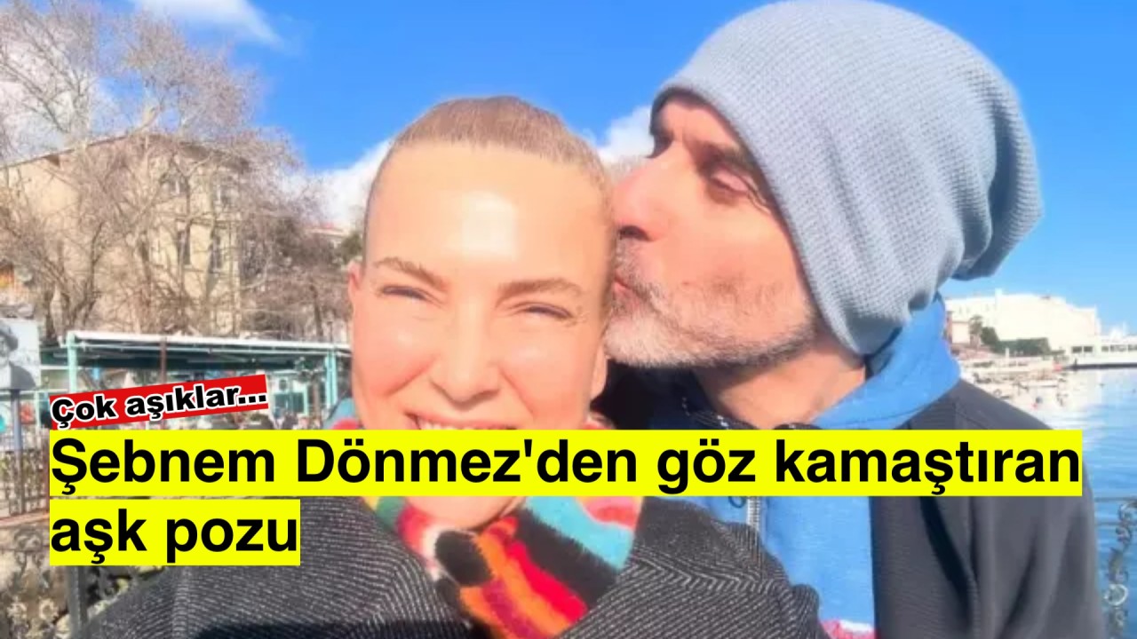 Aşkın en güzel hali: Şebnem Dönmez'den romantik paylaşım