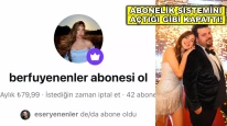 Berfu Yenenler ücretli abonelik sistemine geçti, eleştirilere dayanamayarak kapattı!