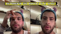 Reynmen şarkısı ile değil yaptığı makyaj ile gündeme geldi!