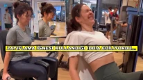 Zayıflama iğnesi kullandığı iddia edilen Bergüzar Korel spor salonundan paylaşım yaptı