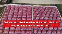 Sofralarınızı Renklendirecek Lezzet: Gelinim Mutfakta'dan Mor Baklava Tarifi!