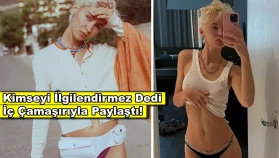 "Kimse için giyinmiyorum" deyip iç çamaşırı ile poz verdi!