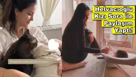 İlk kez anne olan İrem Helvacıoğlu kızı Sora'yı paylaştı!