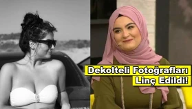 Tesettürden çıkan gelin adayı, dekolteli pozları ile gündem oldu!