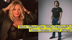 Ufuk Beydemir ile program yapan Saba Tümer'den ilginç çıkış: ''Hanım deme''
