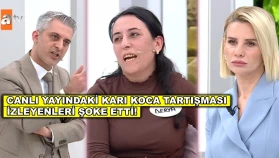 Esra Erol'a katılan karı kocanın patates kızartması yeme tartışması gündem oldu!