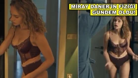 Oyuncu miray Daner fit görüntüsü ile dikkat çekti!
