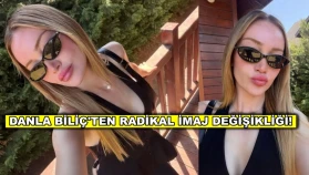 Danla Biliç'ten radikal imaj değişikliği: Saçlarını sapsarı boyattı!