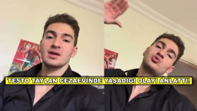 Testo Taylan cezaevinde yaşadığı olayı anlattı: "Çocuğu kenara çektim..."