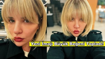 Gonca Vuslateri imaj değiştirdi, koyu saçlarını sarıya boyattı!
