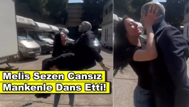 Melis Sezen cansız mankenle dans etti: "Erkeğim, eğme başını yavrum"