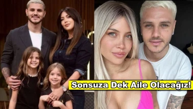 İcardi ile aralarında soğuk savaş olan Wanda Nara açıkladı: 'Sonsuza dek aile olacağız!'