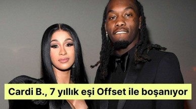 Cardi B, 7 yıllık eşi Offset ile boşanıyor