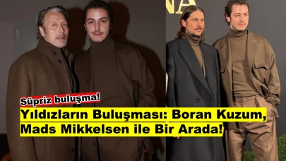 Boran Kuzum ve Mads Mikkelsen’in Sürpriz Buluşması Gündeme Damga Vurdu!