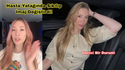 Hastalık nedeniyle evde olan Yasmin Erbil imajını değiştirdi!