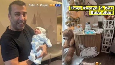 Emre Karayel 2. kez baba oldu! İşte bebeğinin adı ve cinsiyeti