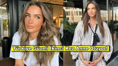 Türkiye güzeli ikiknci kez anne oluyor, cinsiyeti belli oldu!
