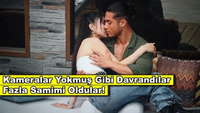 Kısmetse Olur programı sınırları zorladı, kamera yokmuş gibi yakınlaştılar!