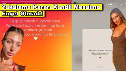 Haklarında yakalam kararı çıkartılan Şevval şahin ve Şeyma Subaşı'ndan kandil mesajı!