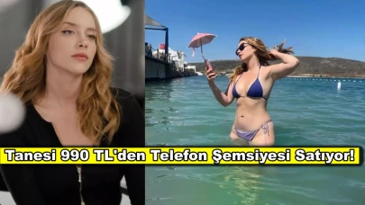 Hayal Köseoğlu ticarete atıldı, telefon şemsiyesi satmaya başladı!