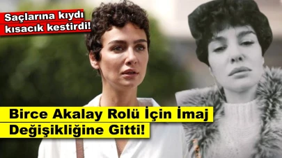 Saçlarını Sarıya Boyatan Birce Akalay'dan Kritik İmaj Değişikliği: Saçlarını Kısacık Kestirdi!
