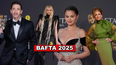 BAFTA 2025: Kırmızı Halıda Göz Kamaştıran Ünlüler!