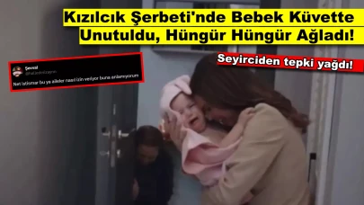 Kızılcık Şerbeti'nde Şoke Eden Sahne: Küvette Unutulan Bebek Neredeyse Ağlamaktan Çatladı!