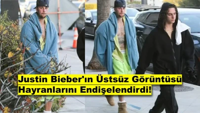 Justin Bieber'ın Son Hali Şaşırttı: Üstsüz ve Bitkin Görüntüsü Hayranlarını Kaygılandırdı!