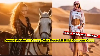 Demet Akalın’ın Yapay Zeka Klip Denemesi Tepki Topladı! Sosyal Medyanın Diline Düştü
