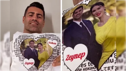 Volkan Demirel’den eşine duygusal sürpriz: “Aşkını bir sır gibi…”