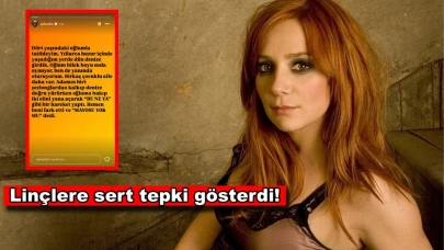 Çocuğunu denize mayosuz sokan Aylin Aslım'dan linçlere sert tepki!